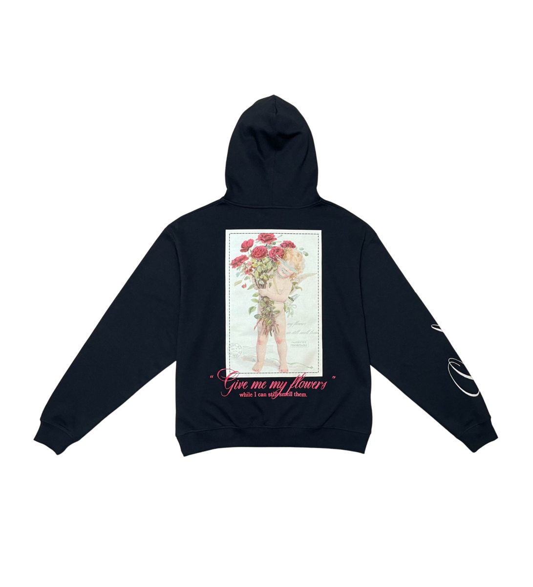 Civilized My Flowers Hoodie