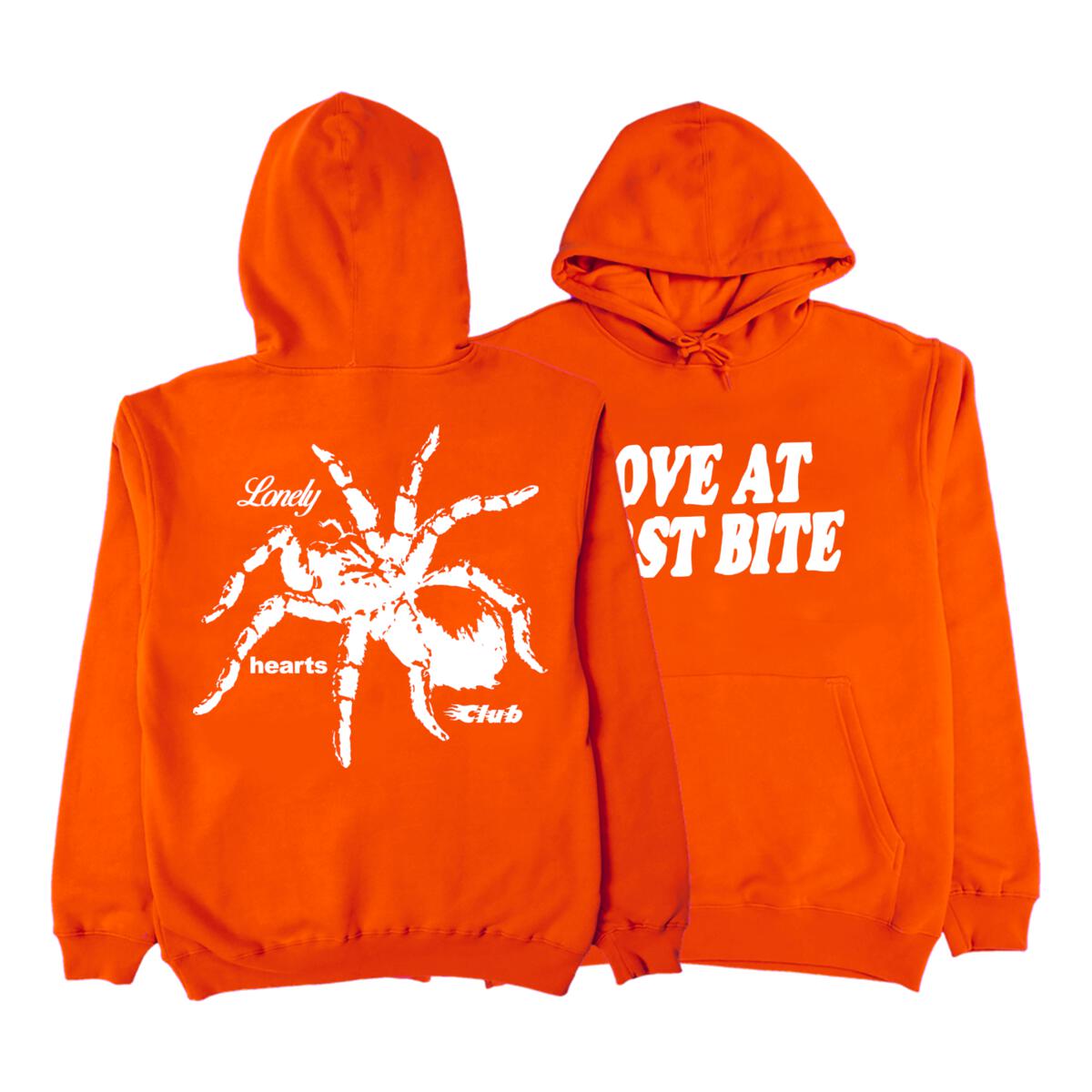 Lonely Hearts Club Love At First Bite Spidey Hoodie