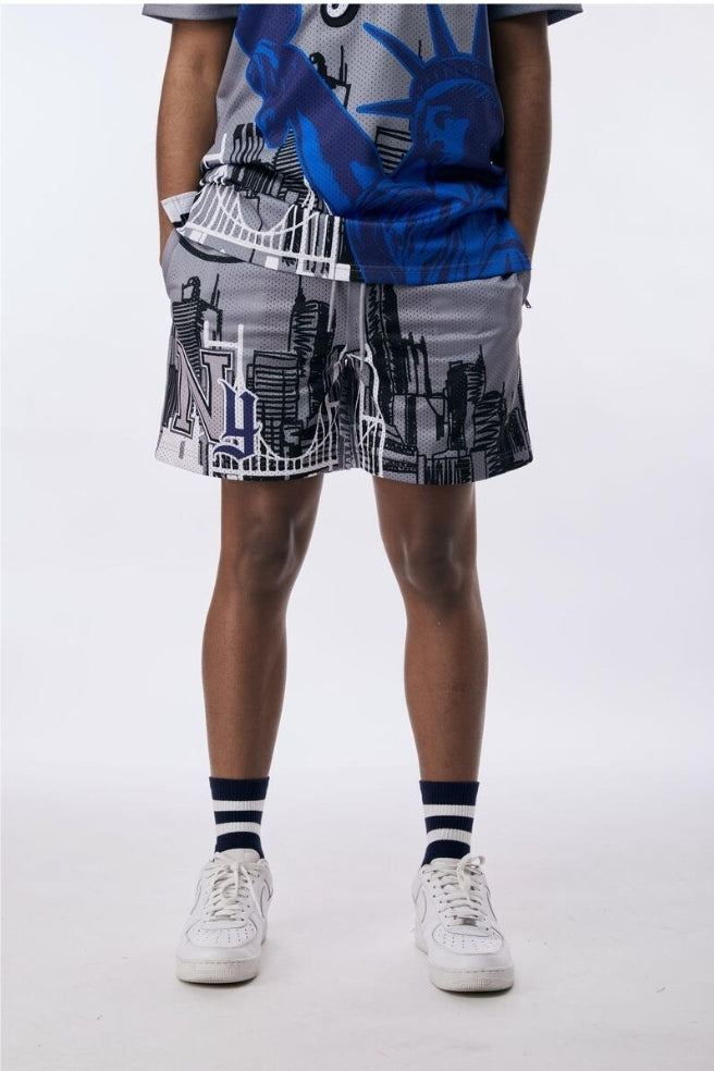 Rebel Minds New York Mesh Shorts