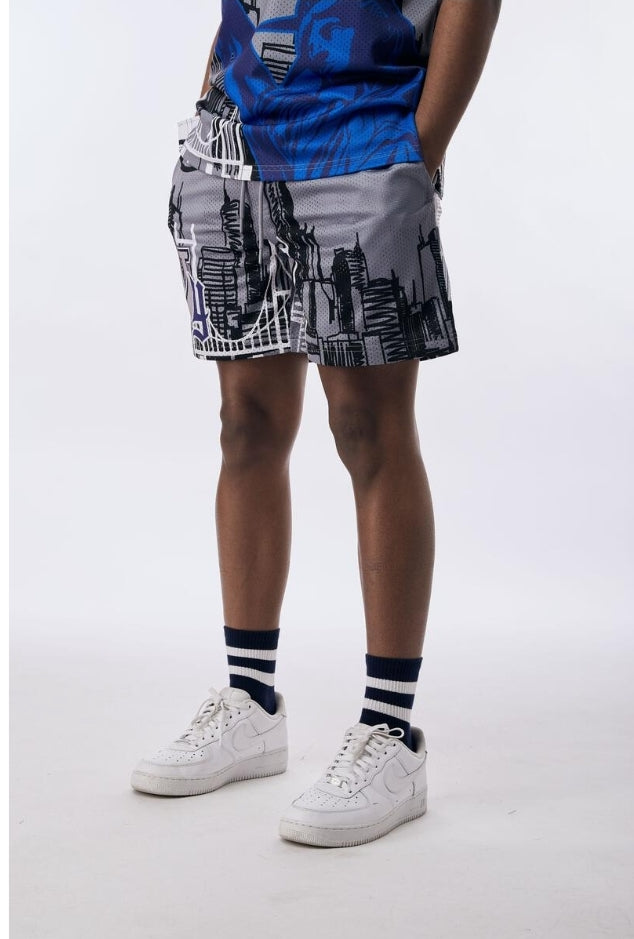 Rebel Minds New York Mesh Shorts