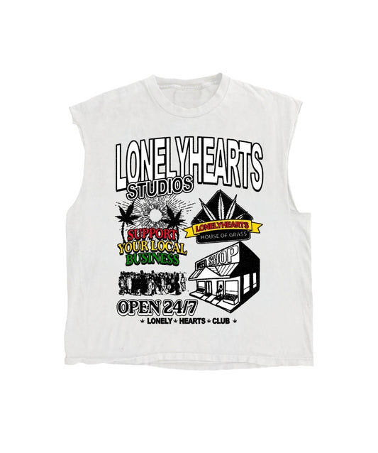 Lonely Hearts Club House Of Grass Sleeveless T-shirt