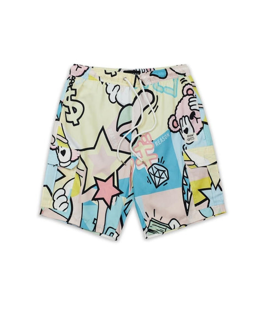Reason Cartoon Swim Shorts
