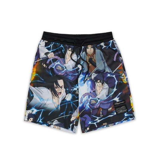 Reason Naruto Sasuke Mesh Shorts