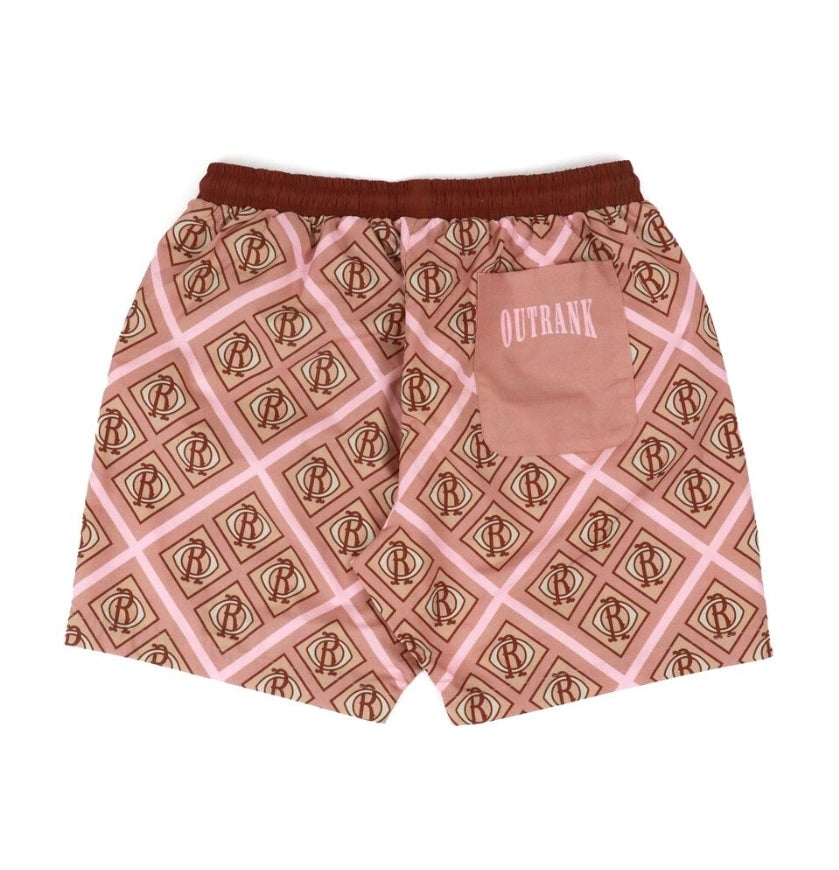 Outrank Monogram Shorts