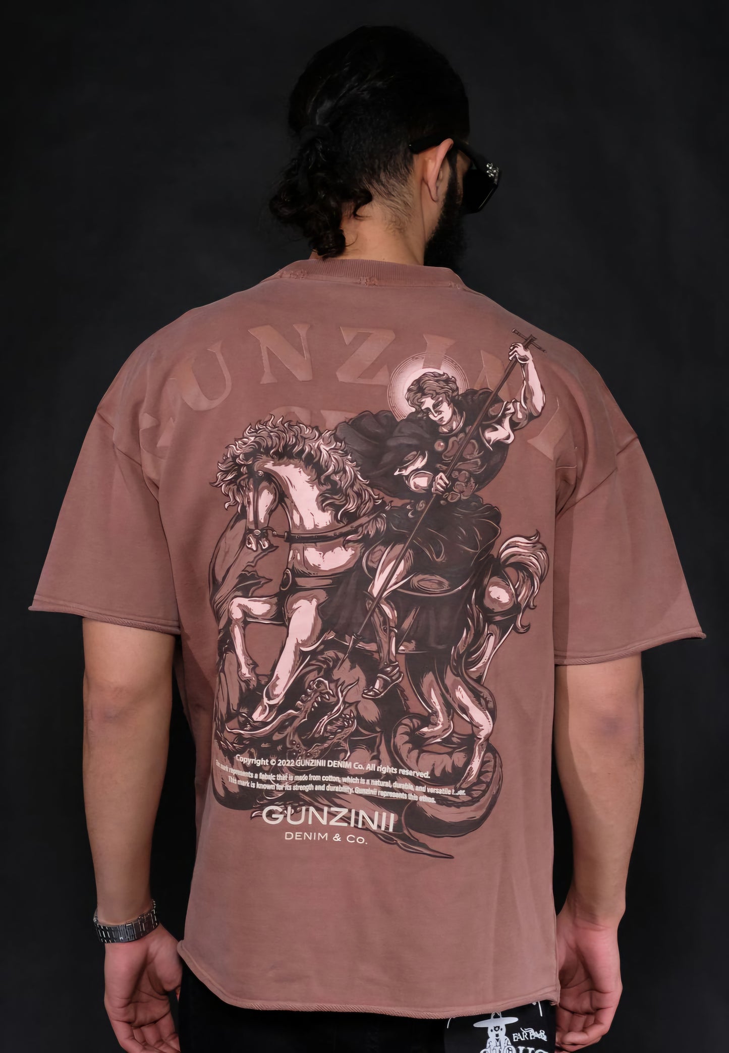 Gunzini For Sparta Cropped T-shirt