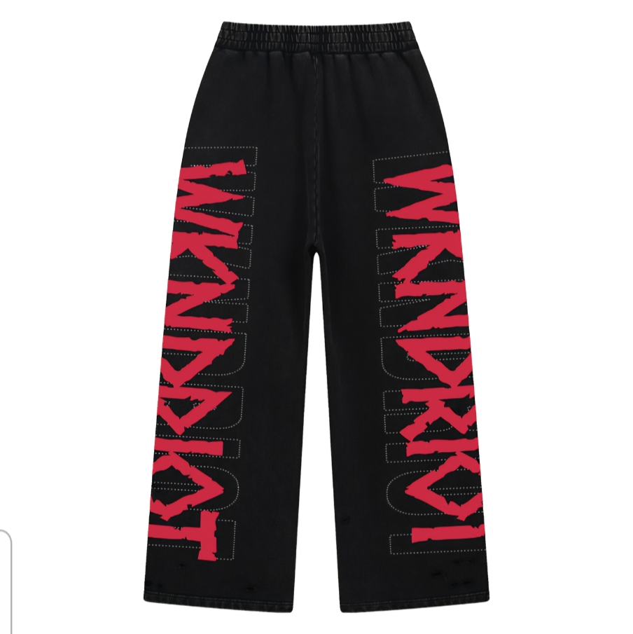 Wknd Riot Shoot For The Stars Stacked Sweatpants