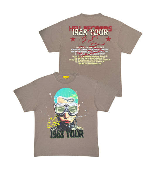 Civilized Hell Records T-shirt (Caribou)