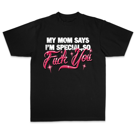 Lonely Hearts Club My Mom Says I'm Special Premium Cropped T-shirt