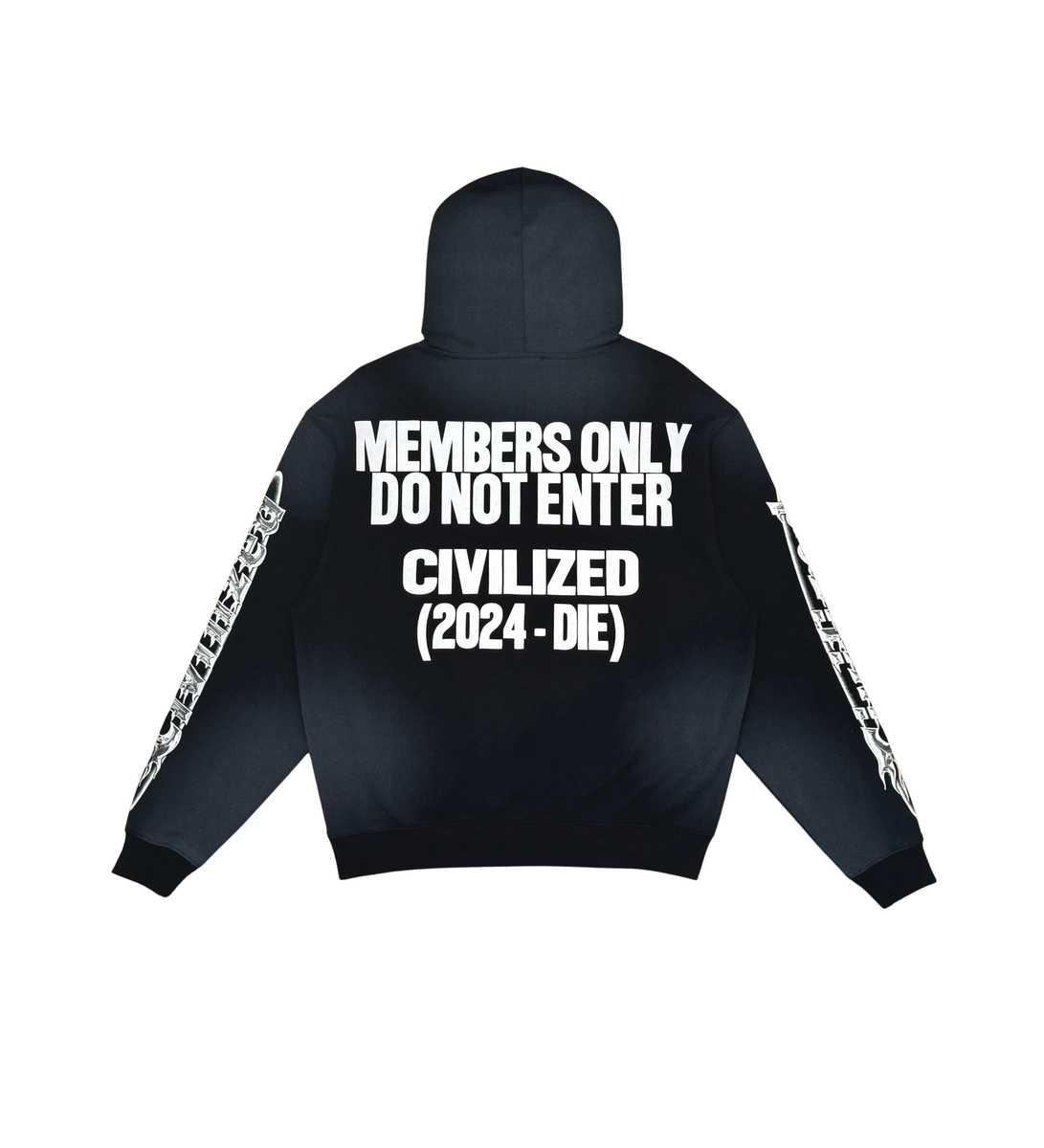 Civilized Members Only Hoodie