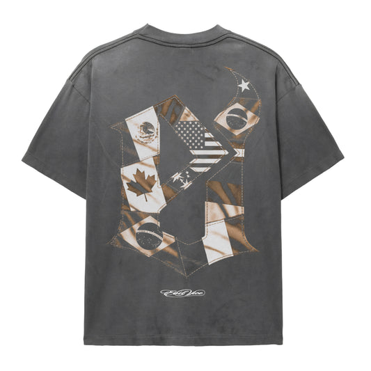 Evil Vice Kick Off Heavyweight Rhinestone T-shirt