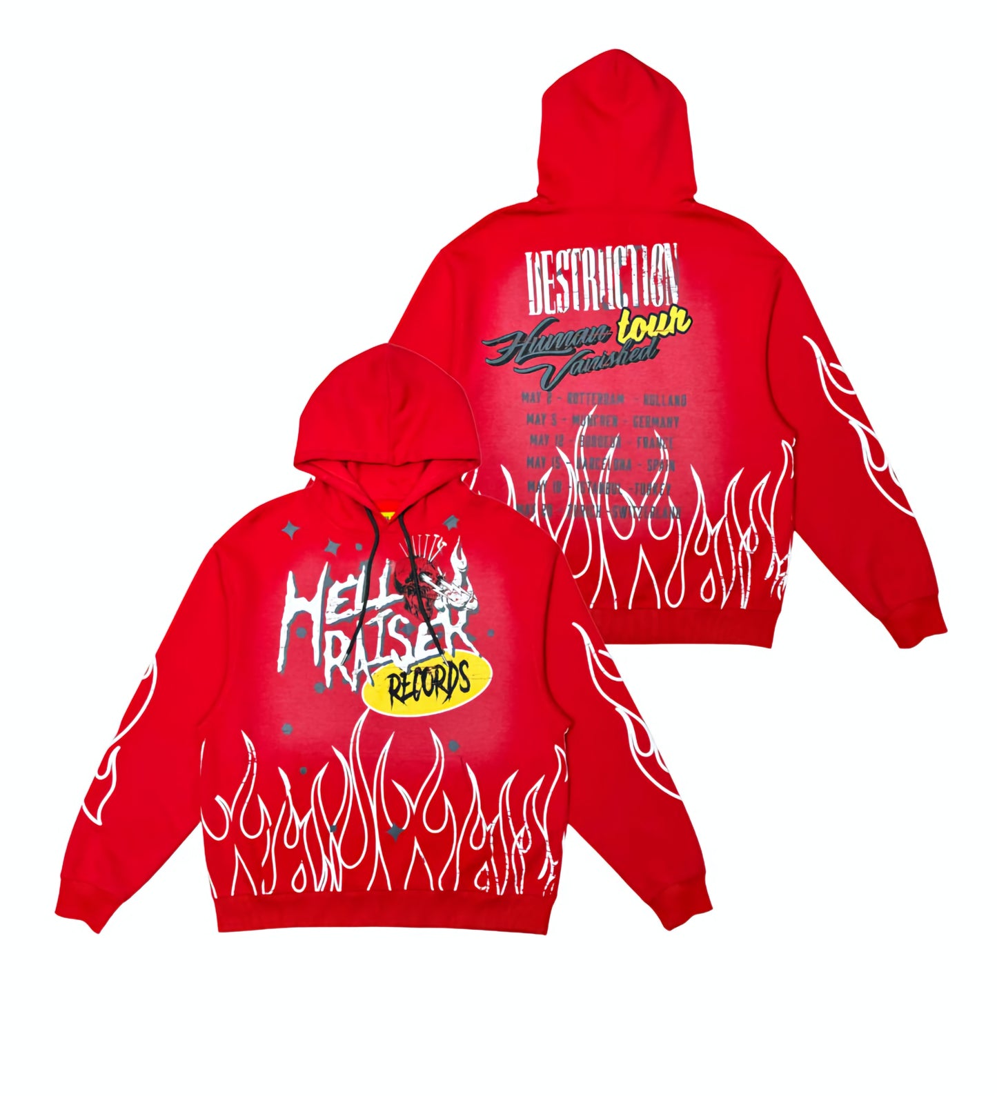 Civilized Hell Raiser Tour Hoodie (Red)