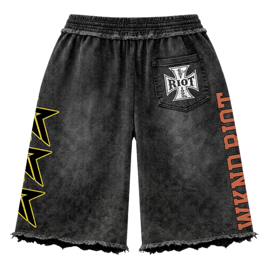 Wknd Riot Art Department Luxury Baggy Shorts