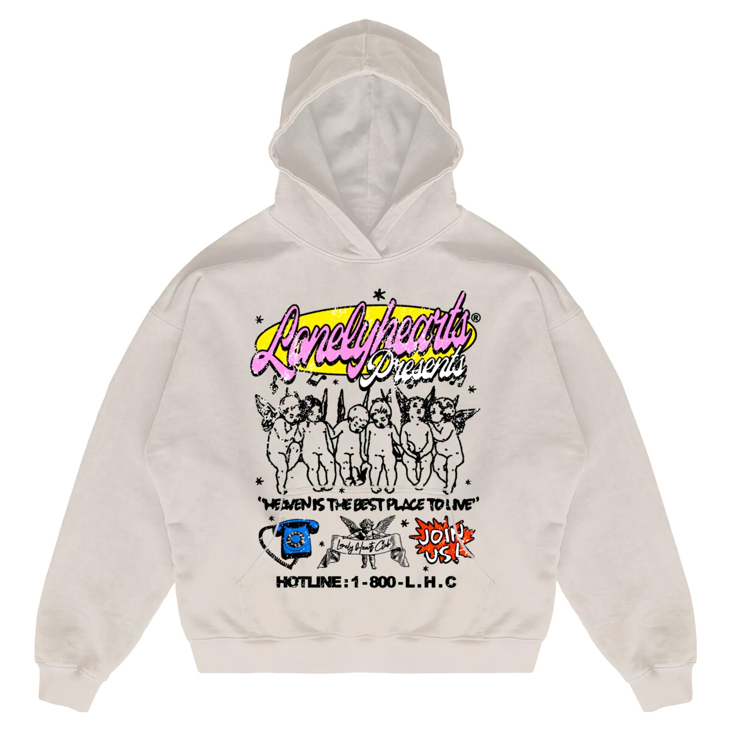 Lonely Hearts Club Heaven Is Calling Hoodie