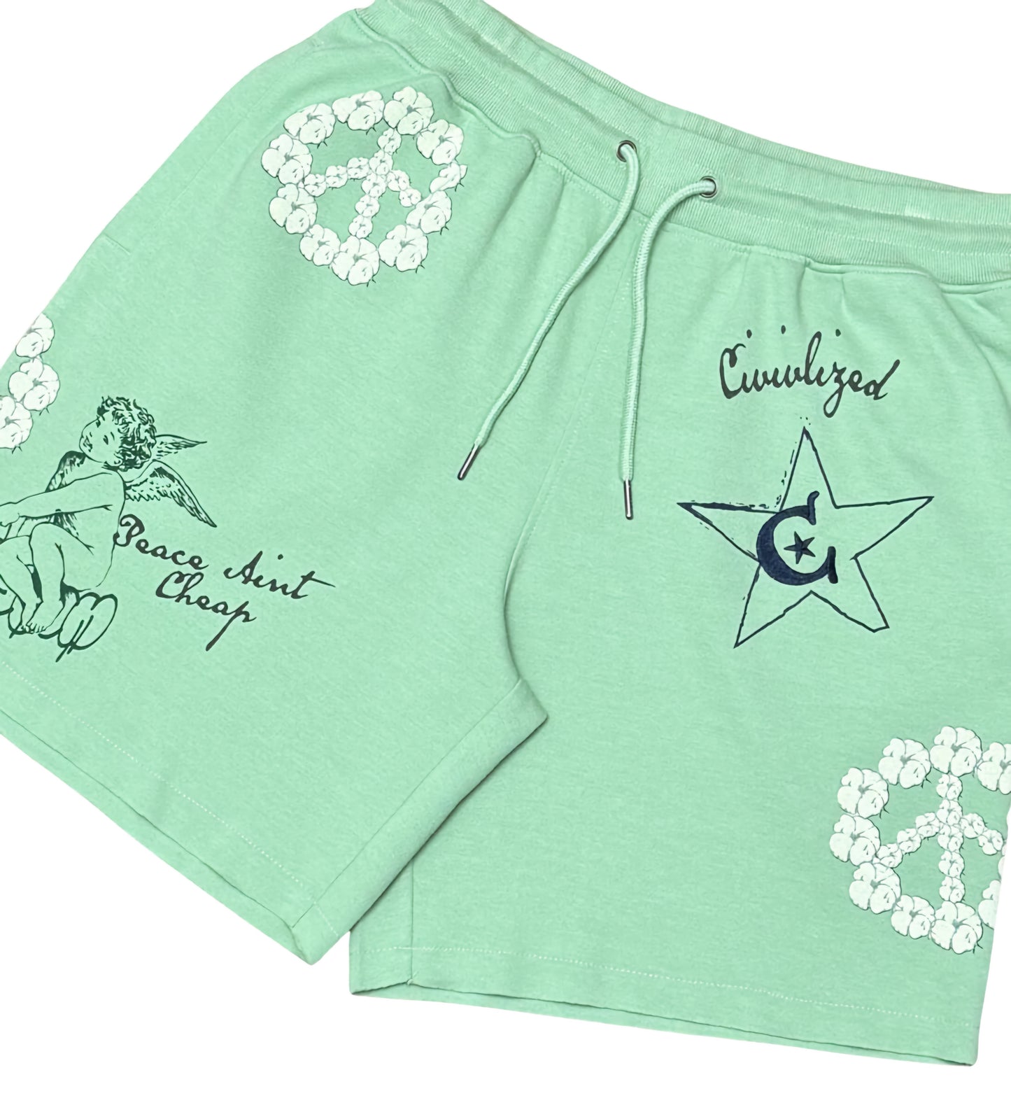 Civilized Graffiti T-shirt & Matching Short Set