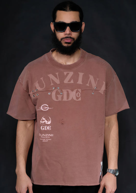 Gunzini For Sparta Cropped T-shirt
