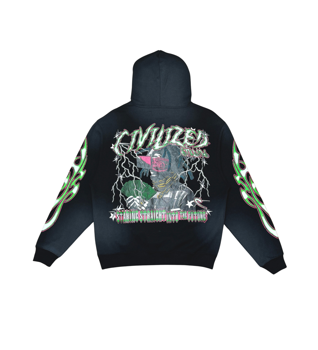 Civilized Staring Straight Into The Future Hoodie