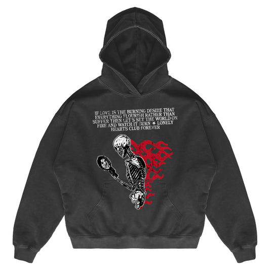 Lonely Hearts Club Burning Desire Hoodie