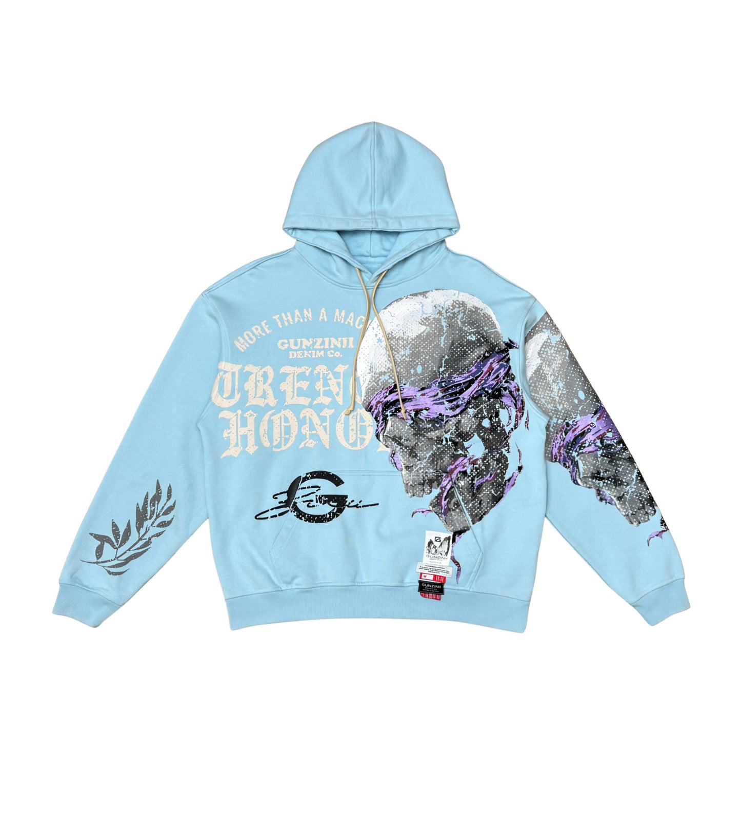 Gunzinii Blind To The Fake Hoodie (Blue)