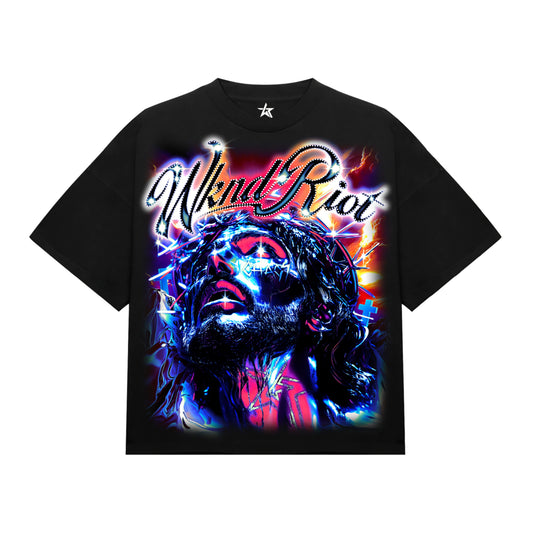 Wknd Riot Forgive Me Rhinestone T-shirt