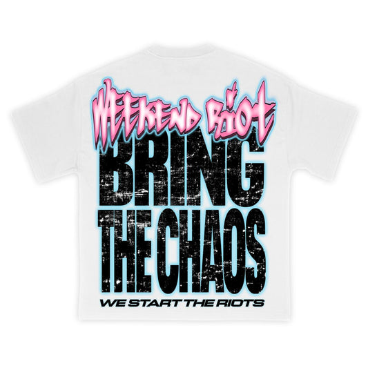 Wknd Riot Butterfly Effect T-shirt (White)