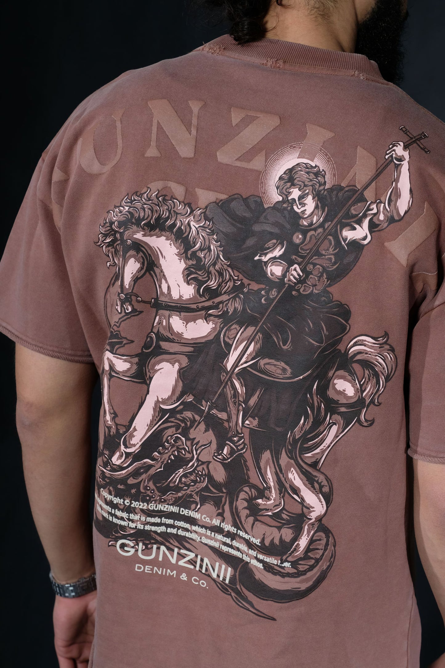Gunzini For Sparta Cropped T-shirt