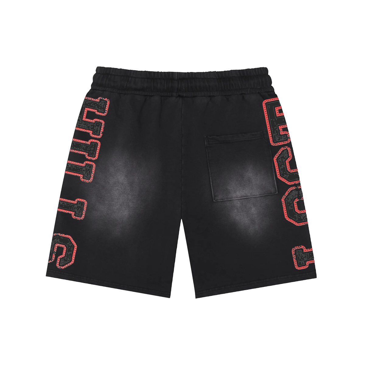 Lost In The Hills The Logo Heavyweight Rhinestone Shorts