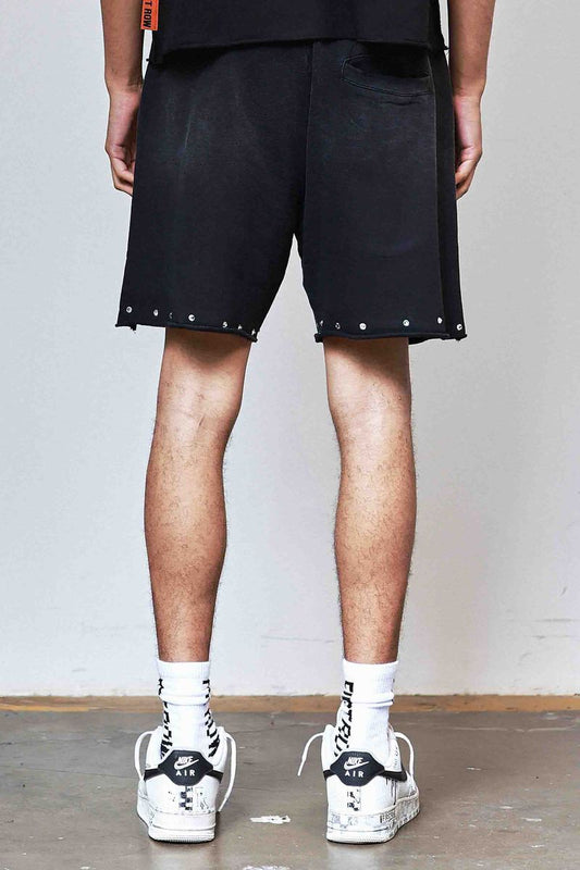 First row Beyond Speed Cropped Rhinestone Shorts