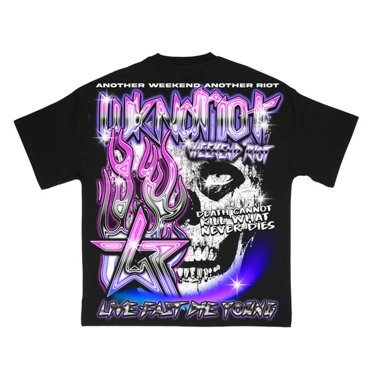 Wknd Riot Live Fast Die Young T-shirt