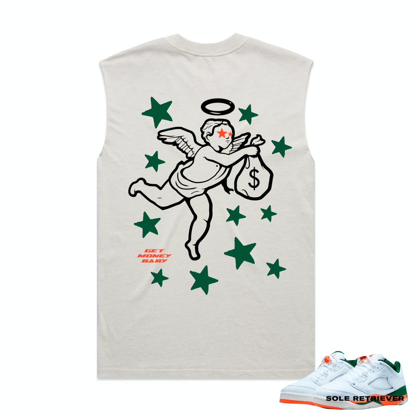 Hasta Muerte Red Label Get Money Sleeveless T-shirt