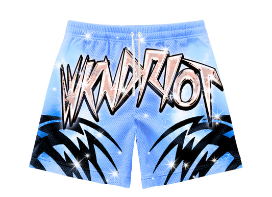 Wknd Riot Alien Baby Shorts