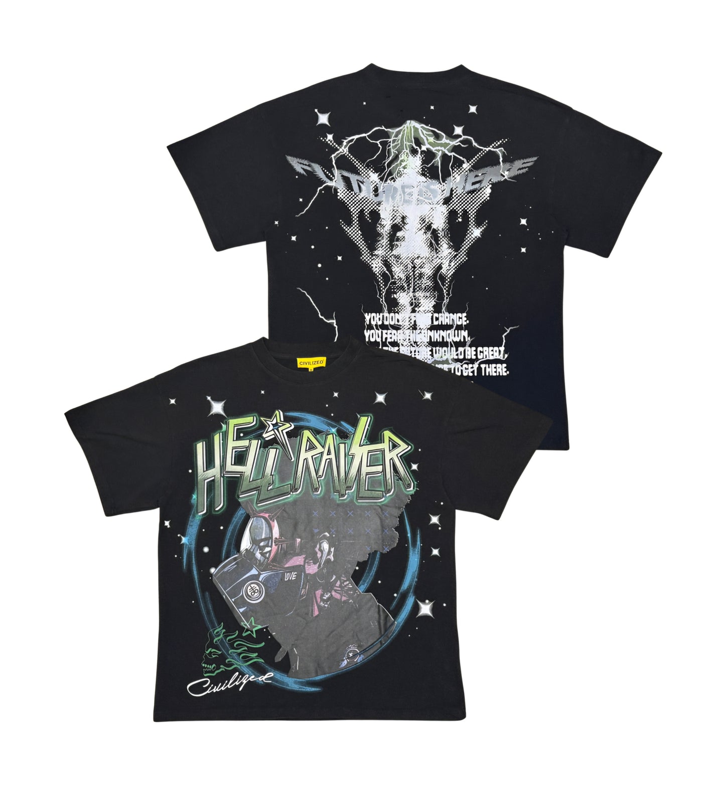 Civilized Fearless T-shirt