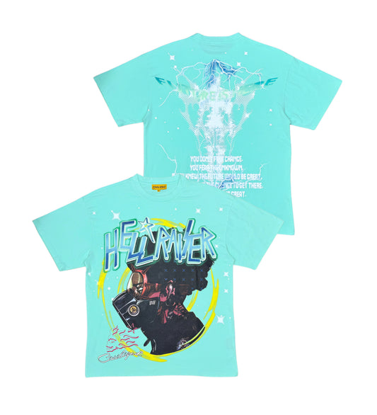 Civilized Fearless T-shirt (Mint Green)