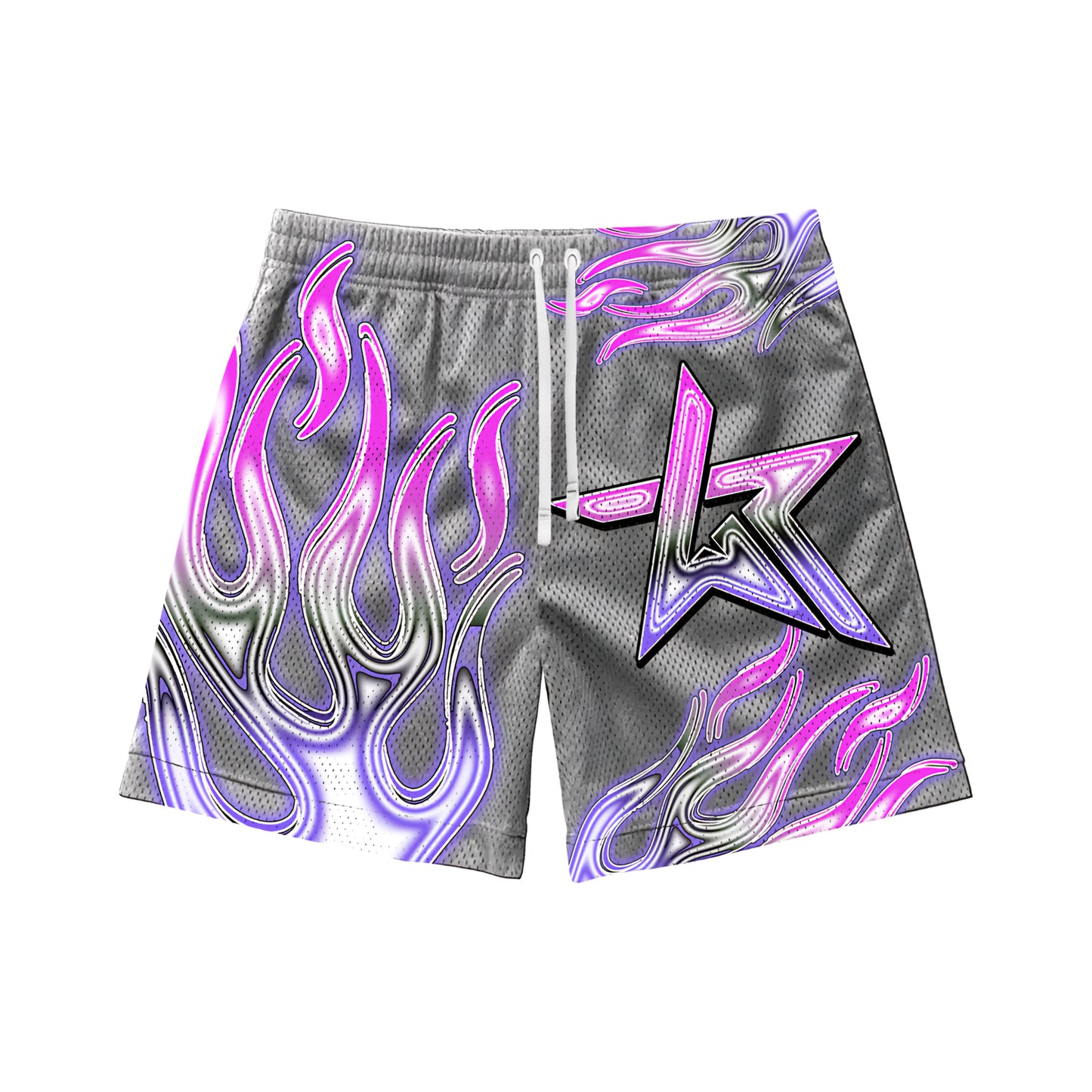 Wknd Riot Live Fast Shorts (Gray)