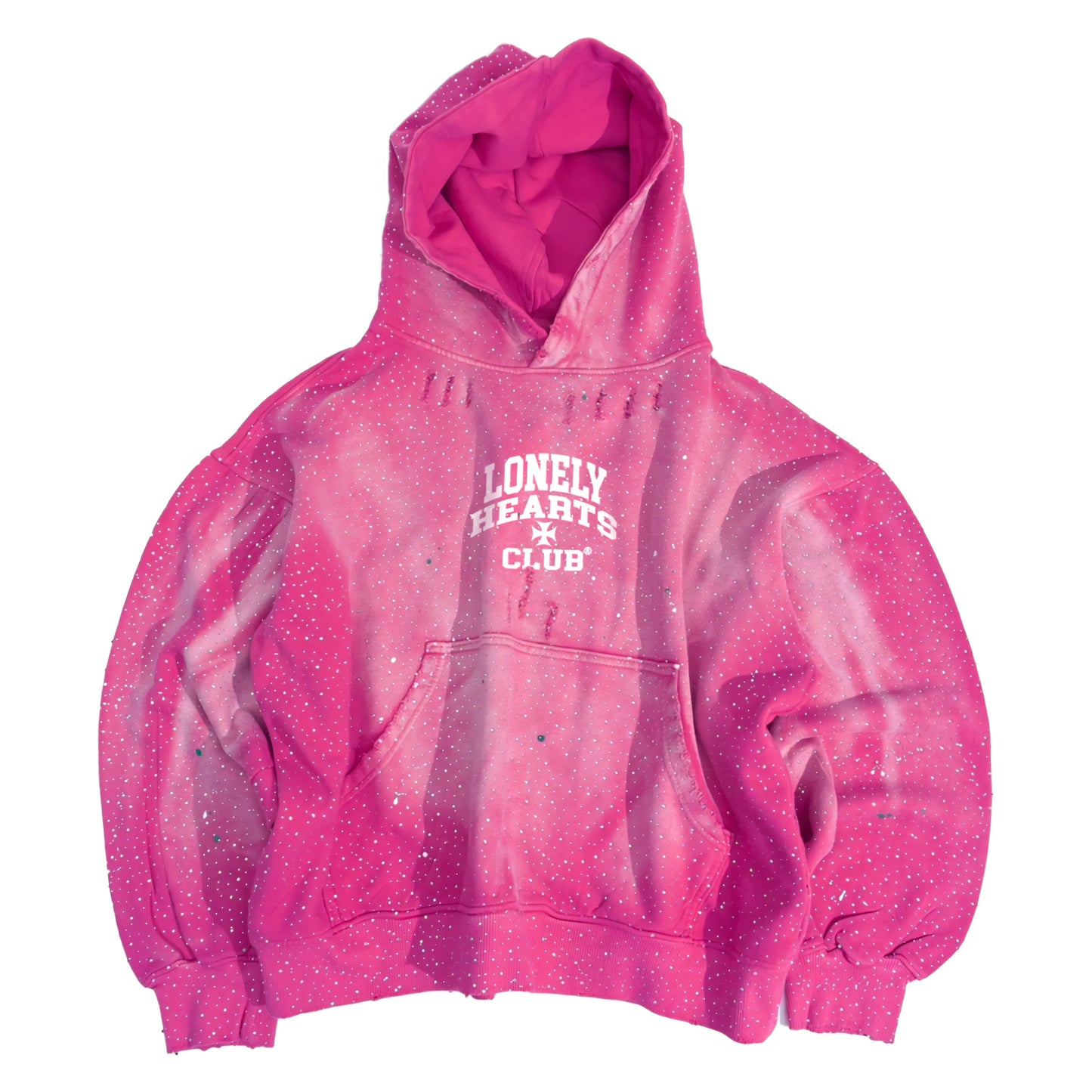 Lonely Hearts Club All Over VVS Rhinestone Hoodie