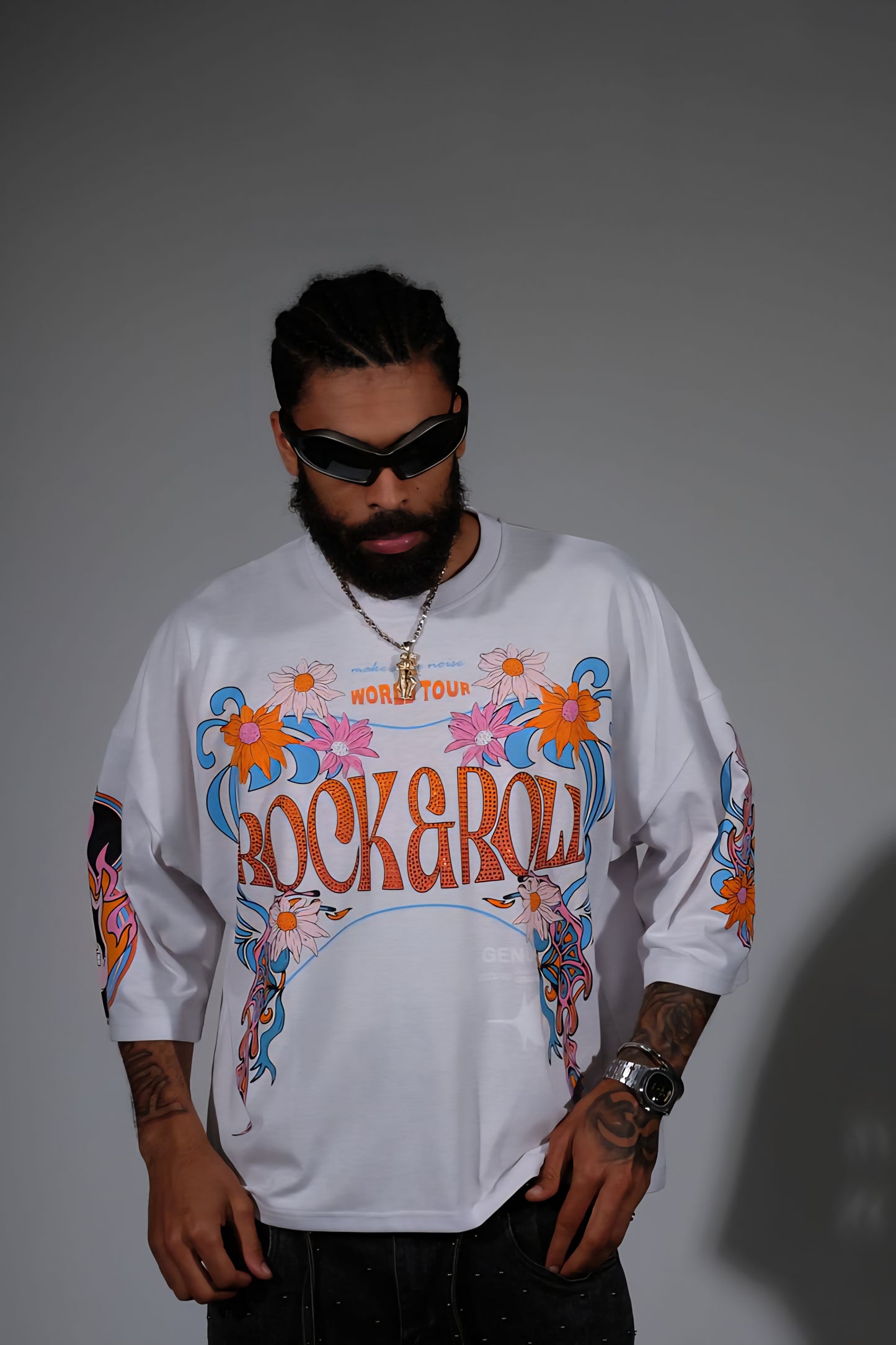 Genuine Set The Stage On Fire Rhinestone T-shirt