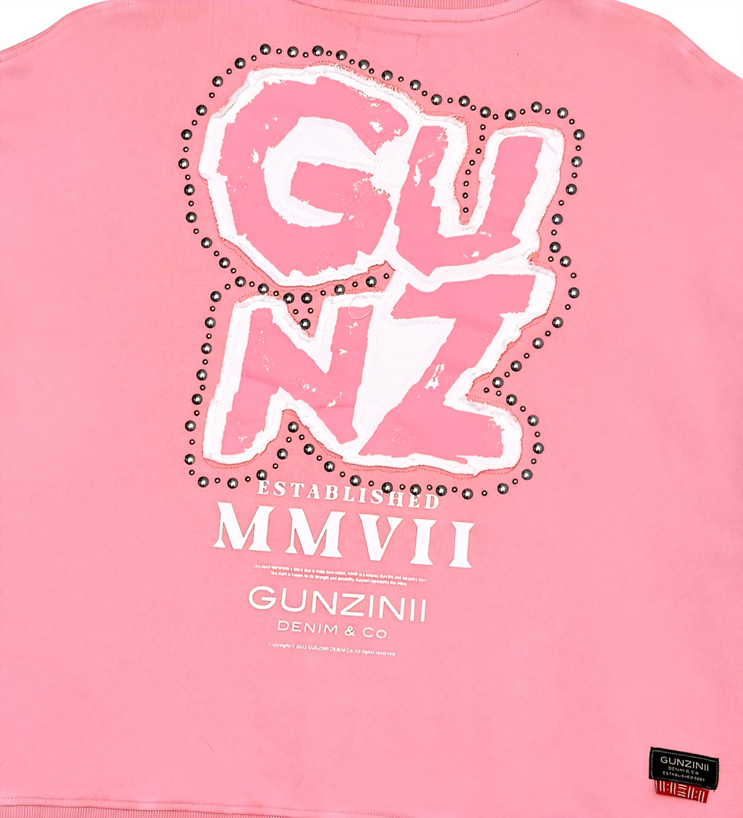 Gunzini Bet On Yourself Full Zip Tshirt Cropped T-shirt & Matching Shorts