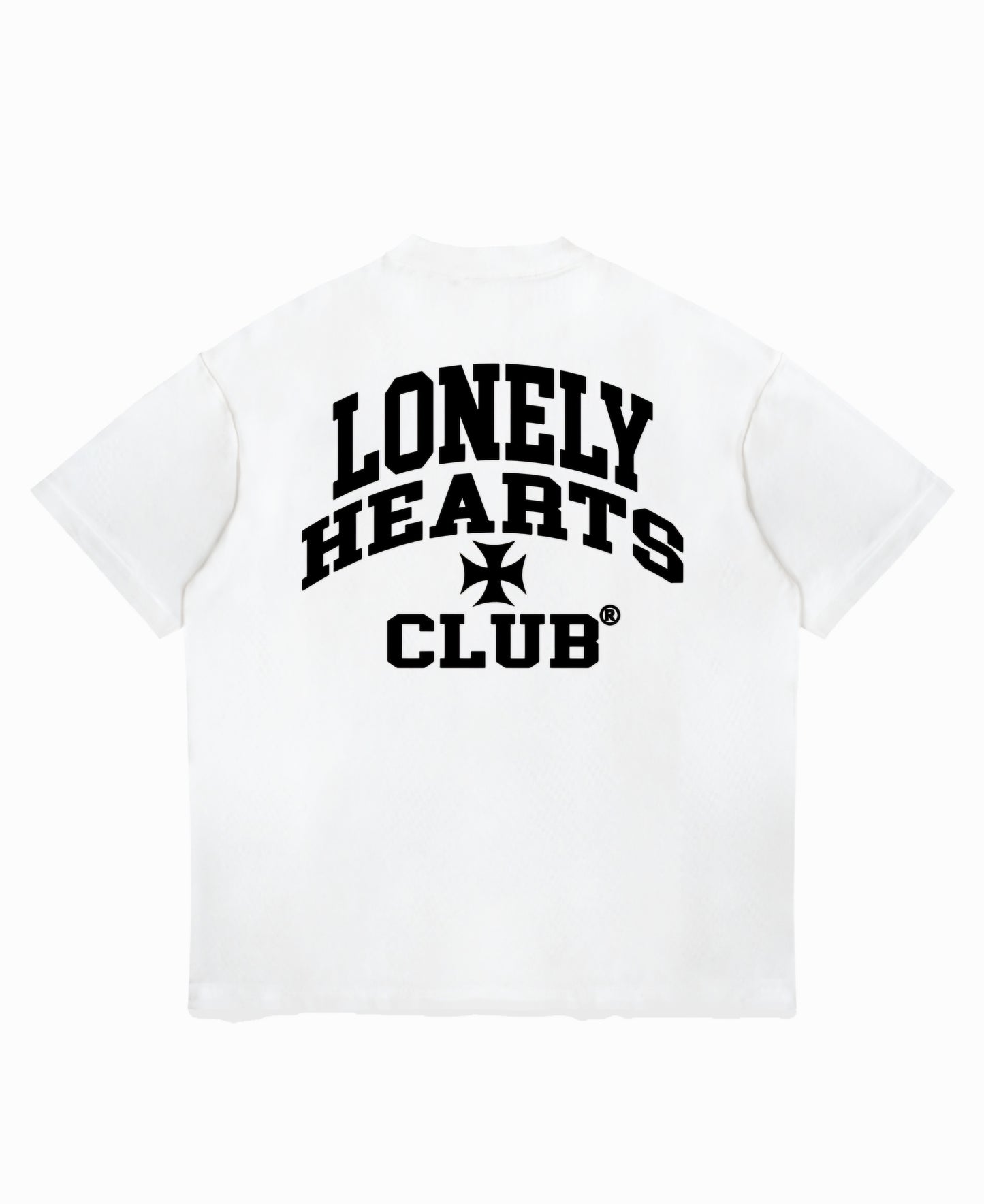 Lonely Hearts Club Crossbones Premium Rhinestone Cropped T-shirt