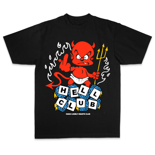 Lonely Hearts Club Hell Club T-shirt