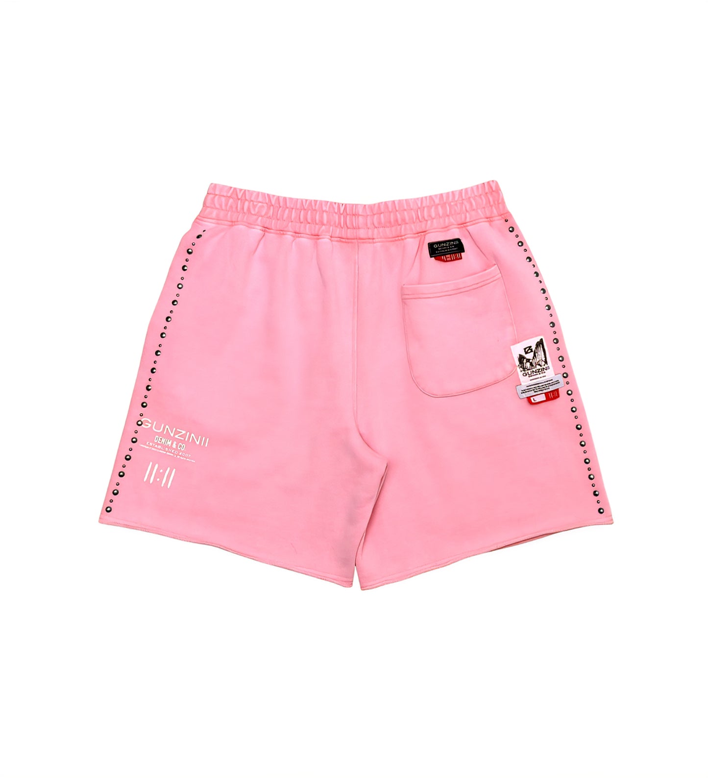 Gunzini Bet On Yourself Full Zip Tshirt Cropped T-shirt & Matching Shorts
