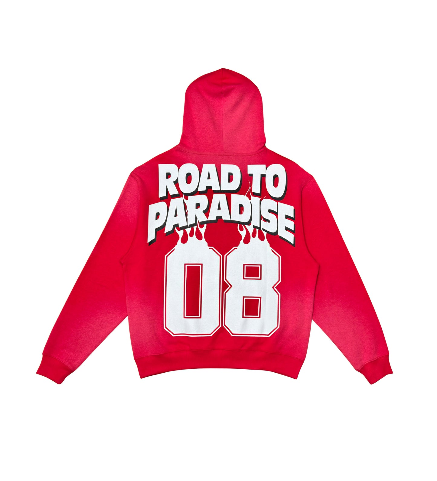 Civilized Dead Star Hoodie (Red)