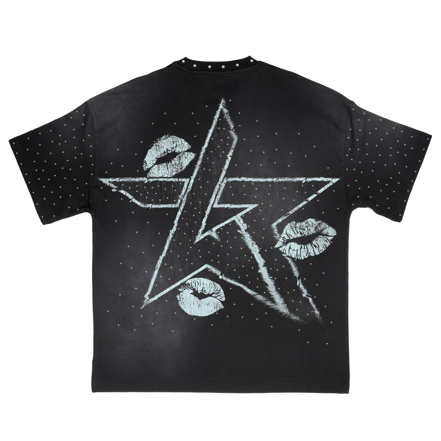 Wknd Riot Born A Star Rhinestone Luxury T-shirt