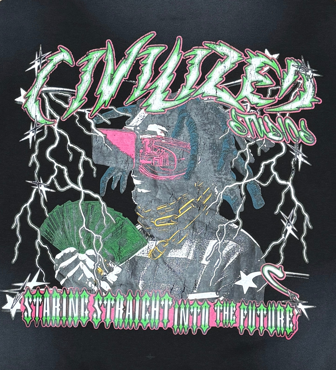 Civilized Staring Straight Into The Future Hoodie