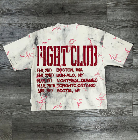 BKYS Fight Club Rhinestone Cropped T-shirt