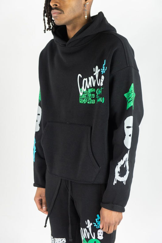 Rebel Minds Can't Be Rhinestone Hoodie
