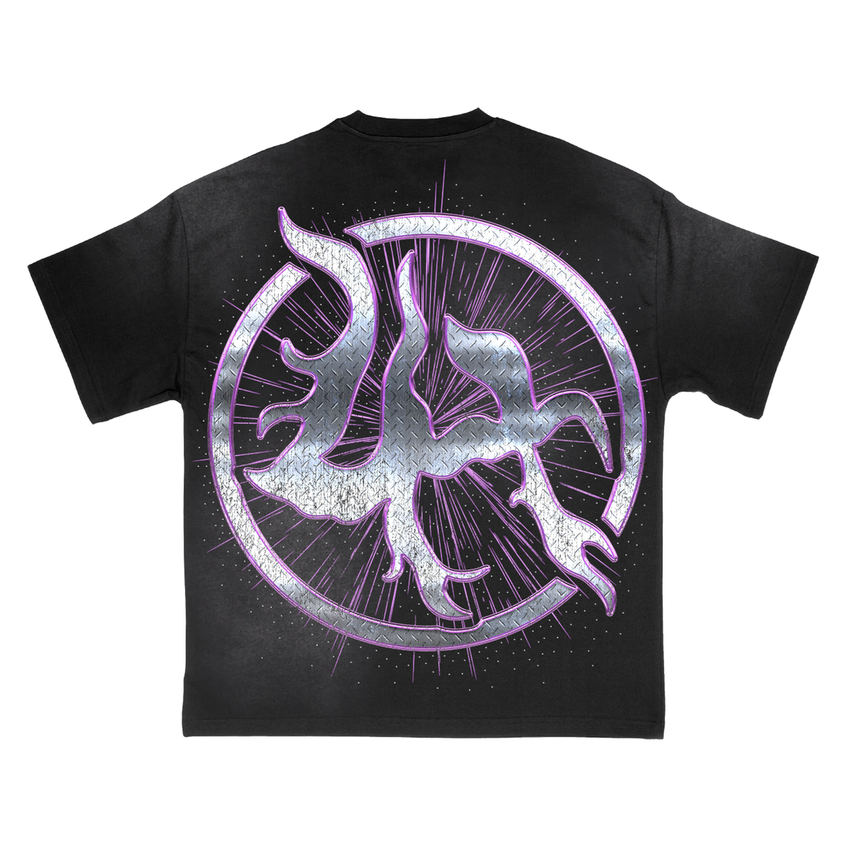 Lost In The Hills Monster Find Your Way Heavyweight Rhinestone T-shirt