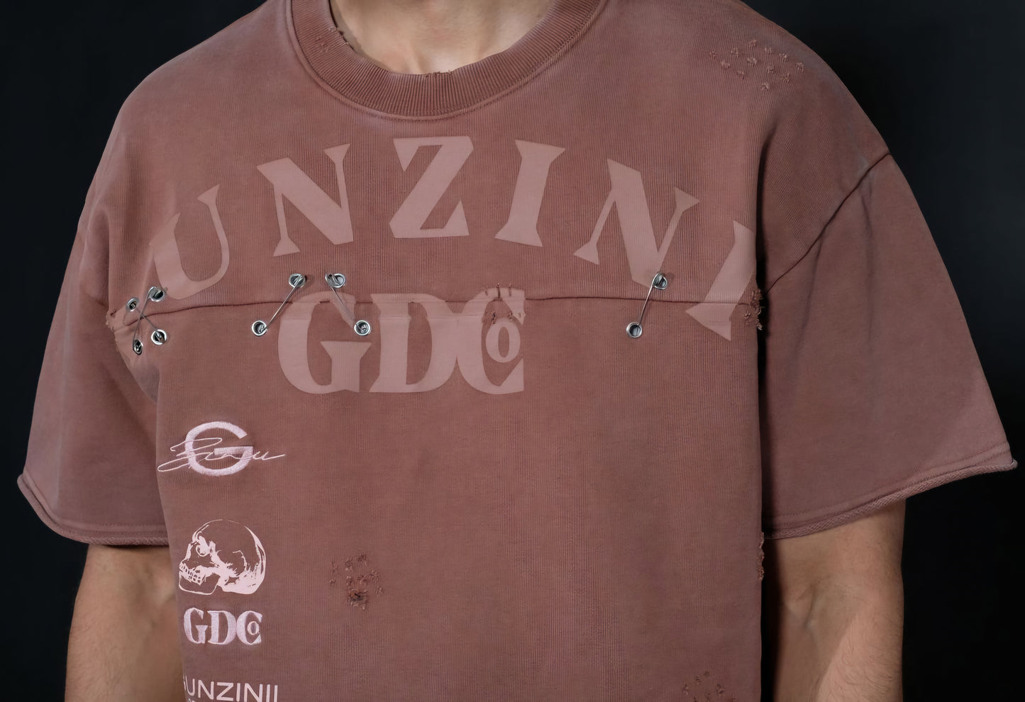 Gunzini For Sparta Cropped T-shirt