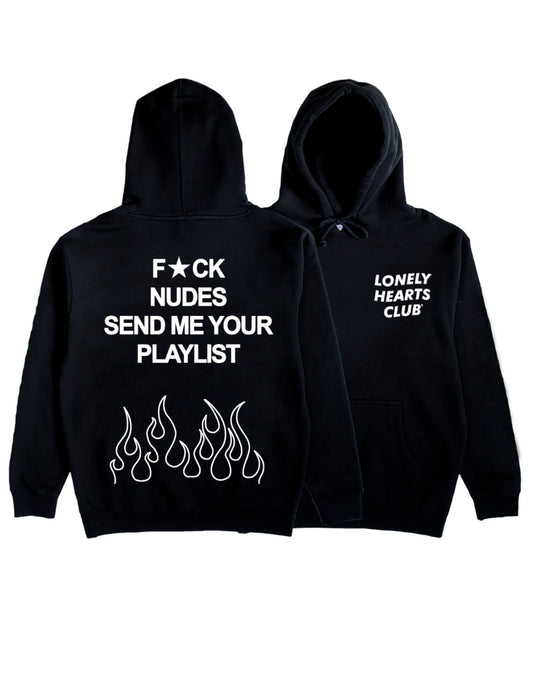Lonely Hearts Club Send Me Your Playlist Hoodie