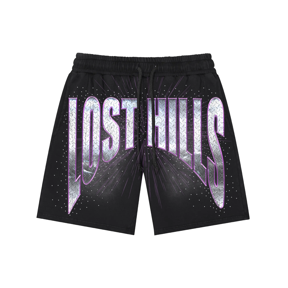 Lost In The Hills The Monster Heavyweight Rhinestone Shorts