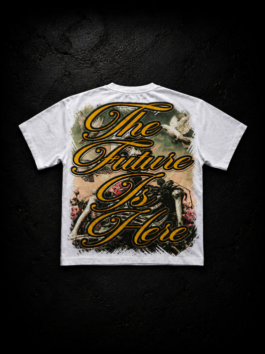 Rich Oni Eternal Bloom Rhinestone T-shirt