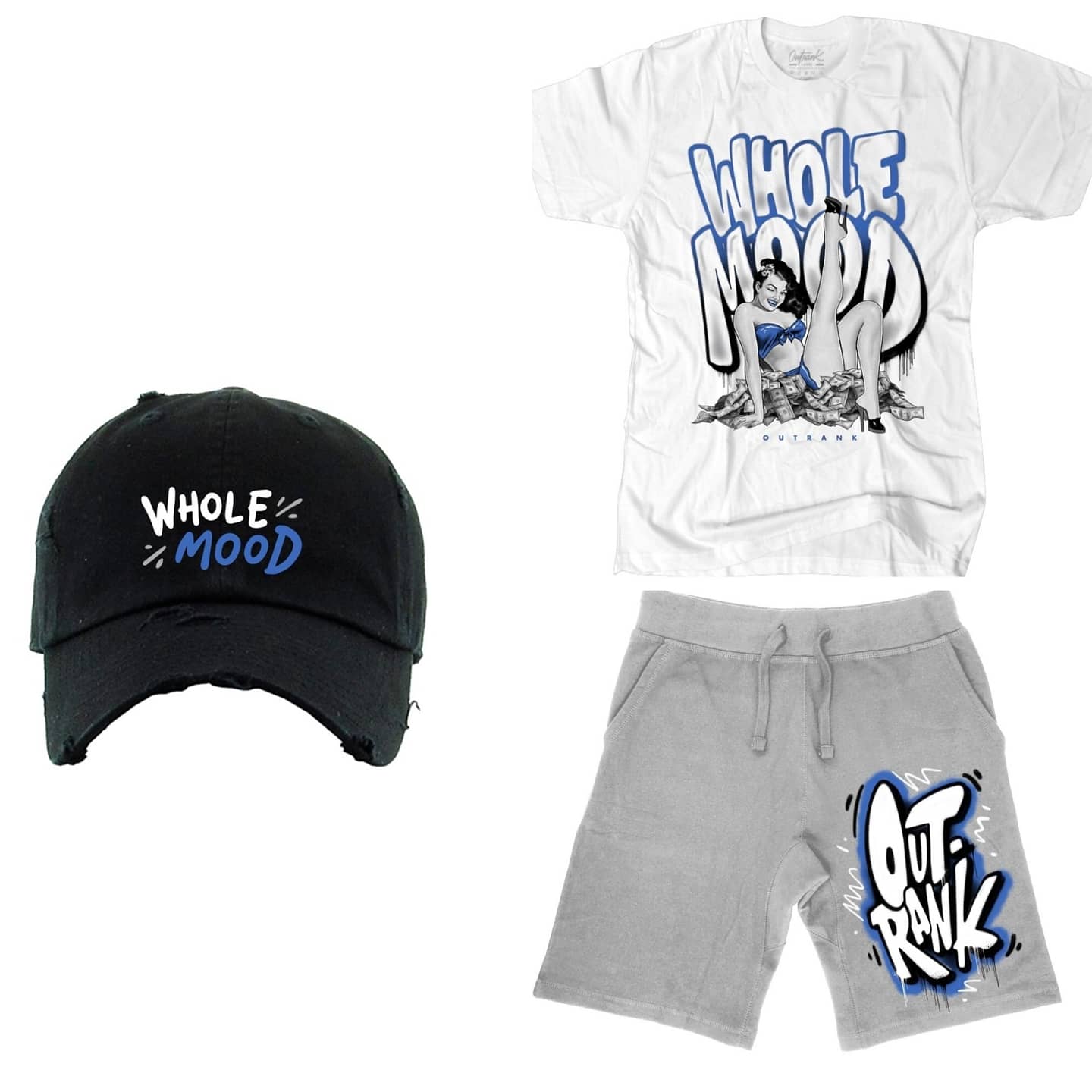 Outrank Whole Mood Shorts Set